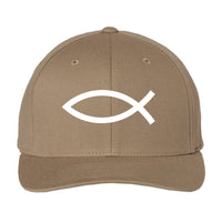 Thumbnail for Fish Embroidered Fitted Cap