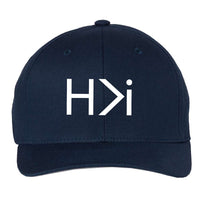 Thumbnail for He Is Greater Than I Embroidered Fitted Cap