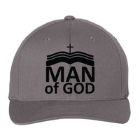 Thumbnail for Man Of God Embroidered Fitted Cap