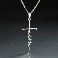 Thumbnail for Faith Cross Necklace Stainless Steel Jewelry