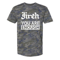 Thumbnail for Jireh You Are Enough Men's Camo T-Shirt