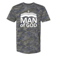 Thumbnail for Man Of God Men's Camo T-Shirt