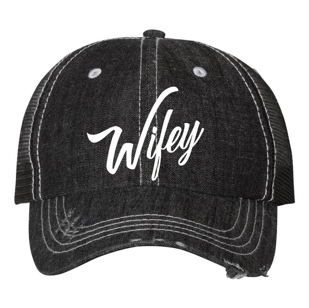 Wifey Embroidered Trucker Cap