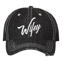 Thumbnail for Wifey Embroidered Trucker Cap