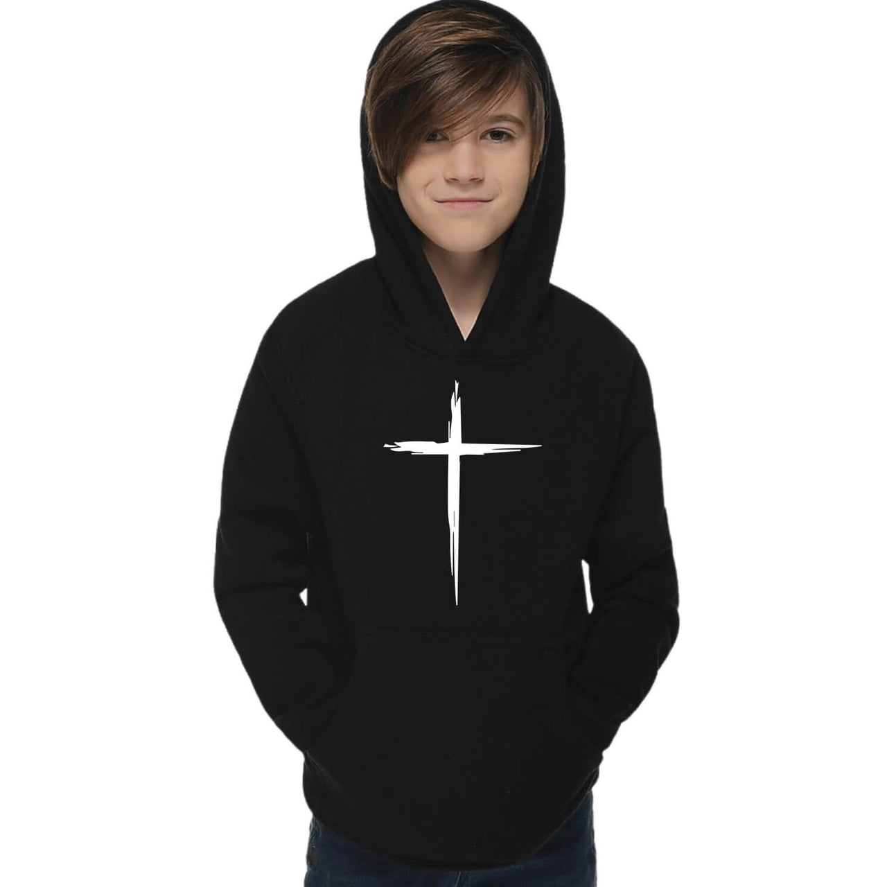 Cross Youth Sweatshirt Hoodie