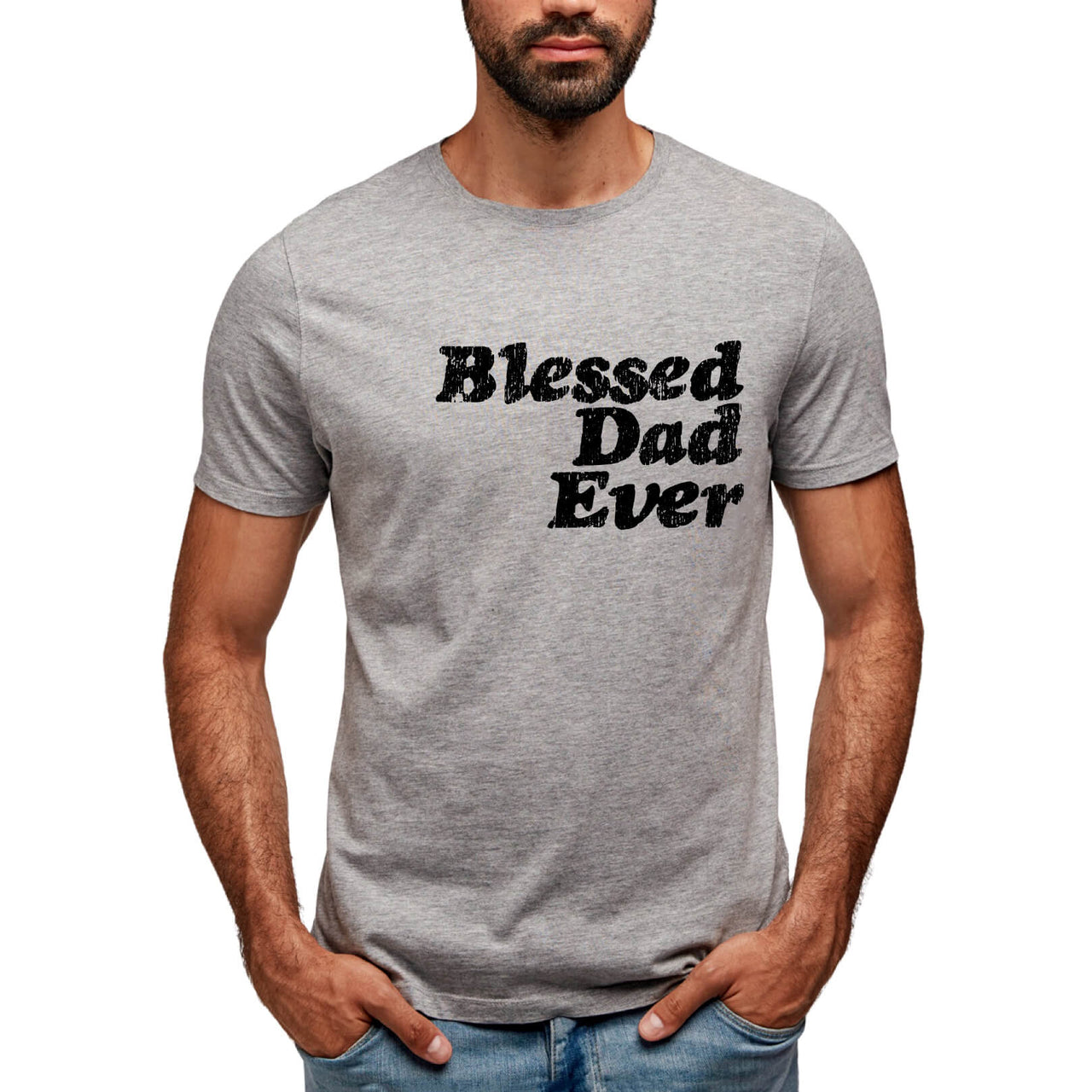 Blessed Dad Ever Men's T-Shirt