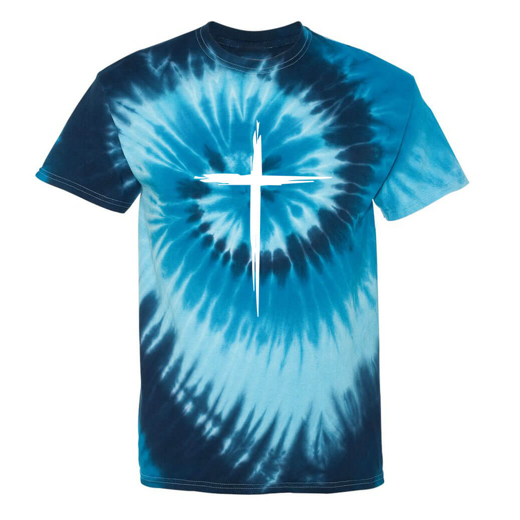 Cross Tie Dyed T-Shirt