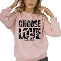 Thumbnail for Choose Love Crewneck Sweatshirt