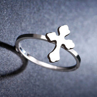 Thumbnail for Vintage Cross Ring Stainless Steel Jewelry FINAL SALE ITEM