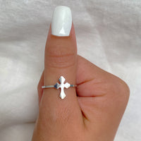 Thumbnail for Vintage Cross Ring Stainless Steel Jewelry FINAL SALE ITEM