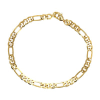 Thumbnail for Figaro Faith Bracelet Gold Filled Jewelry
