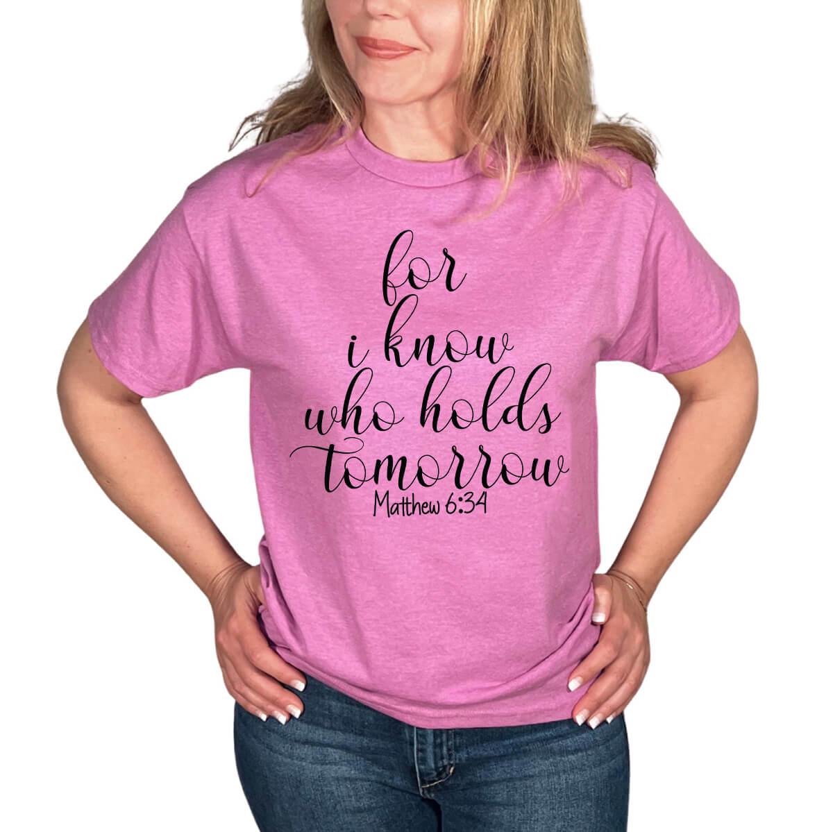 For I Know Who Holds Tomorrow T-Shirt