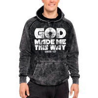 Thumbnail for God Made Me This Way Mineral Wash Men's Sweatshirt Hoodie
