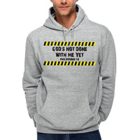 Thumbnail for God's Not Done With Me Yet Men's Sweatshirt Hoodie
