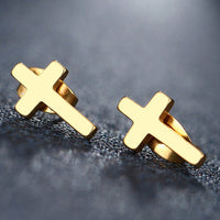 Thumbnail for Cross Stud Earrings Stainless Steel Jewelry