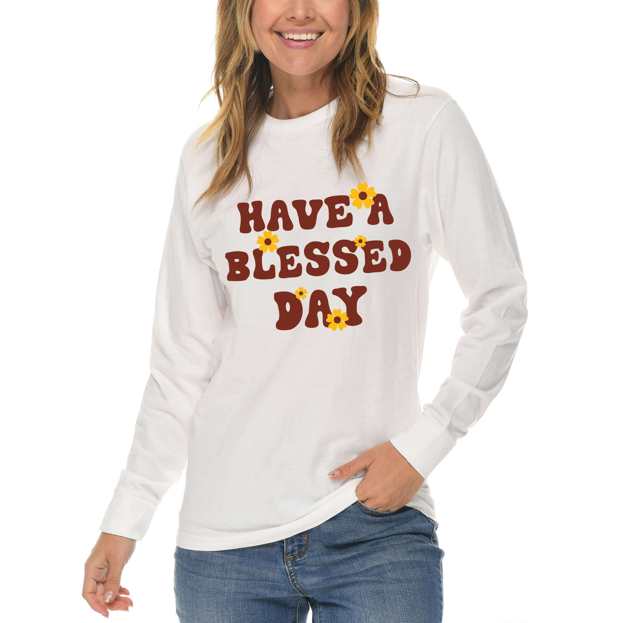 Have A Blessed Day Long Sleeve T Shirt