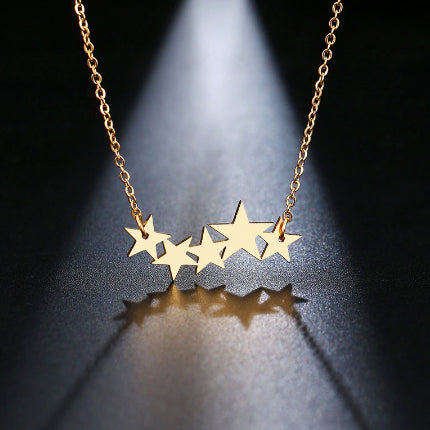 He Calls The Stars By Name Necklace Stainless Steel Jewelry