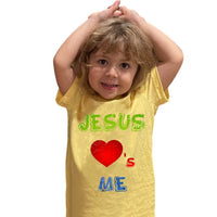 Thumbnail for Jesus Loves Me Toddler T Shirt