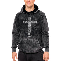 Thumbnail for John 3:16 Cross Mineral Wash Men's Sweatshirt Hoodie