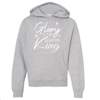 Thumbnail for Glory To The Newborn King Youth Sweatshirt Hoodie
