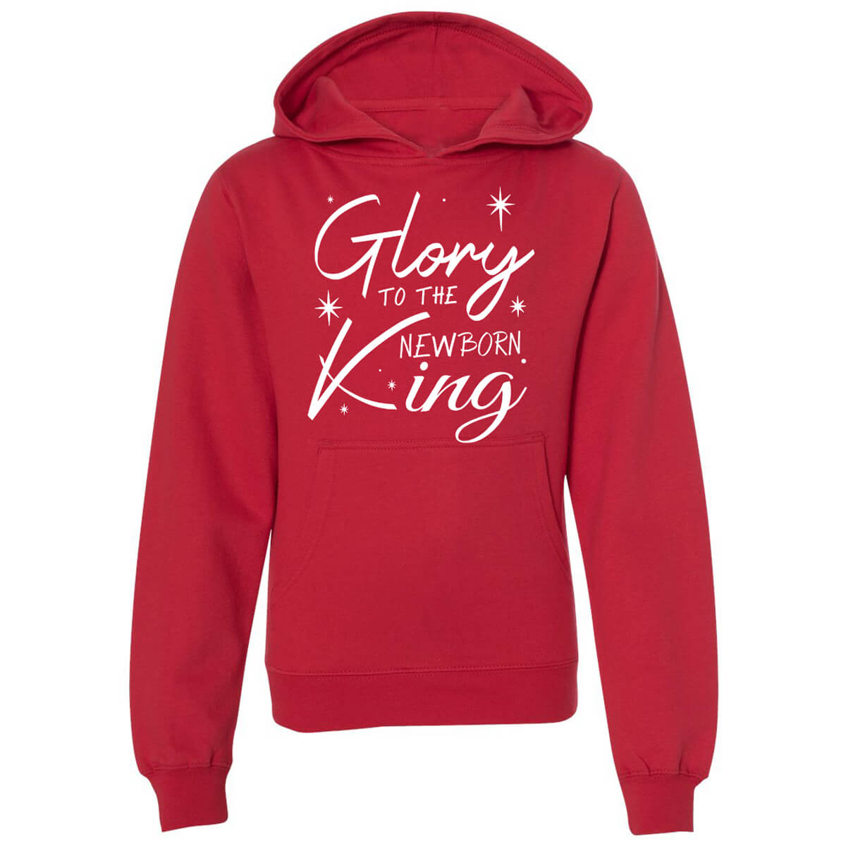 Glory To The Newborn King Youth Sweatshirt Hoodie