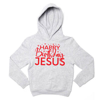 Thumbnail for Happy Birthday Jesus Youth Sweatshirt Hoodie