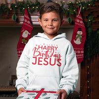 Thumbnail for Happy Birthday Jesus Youth Sweatshirt Hoodie