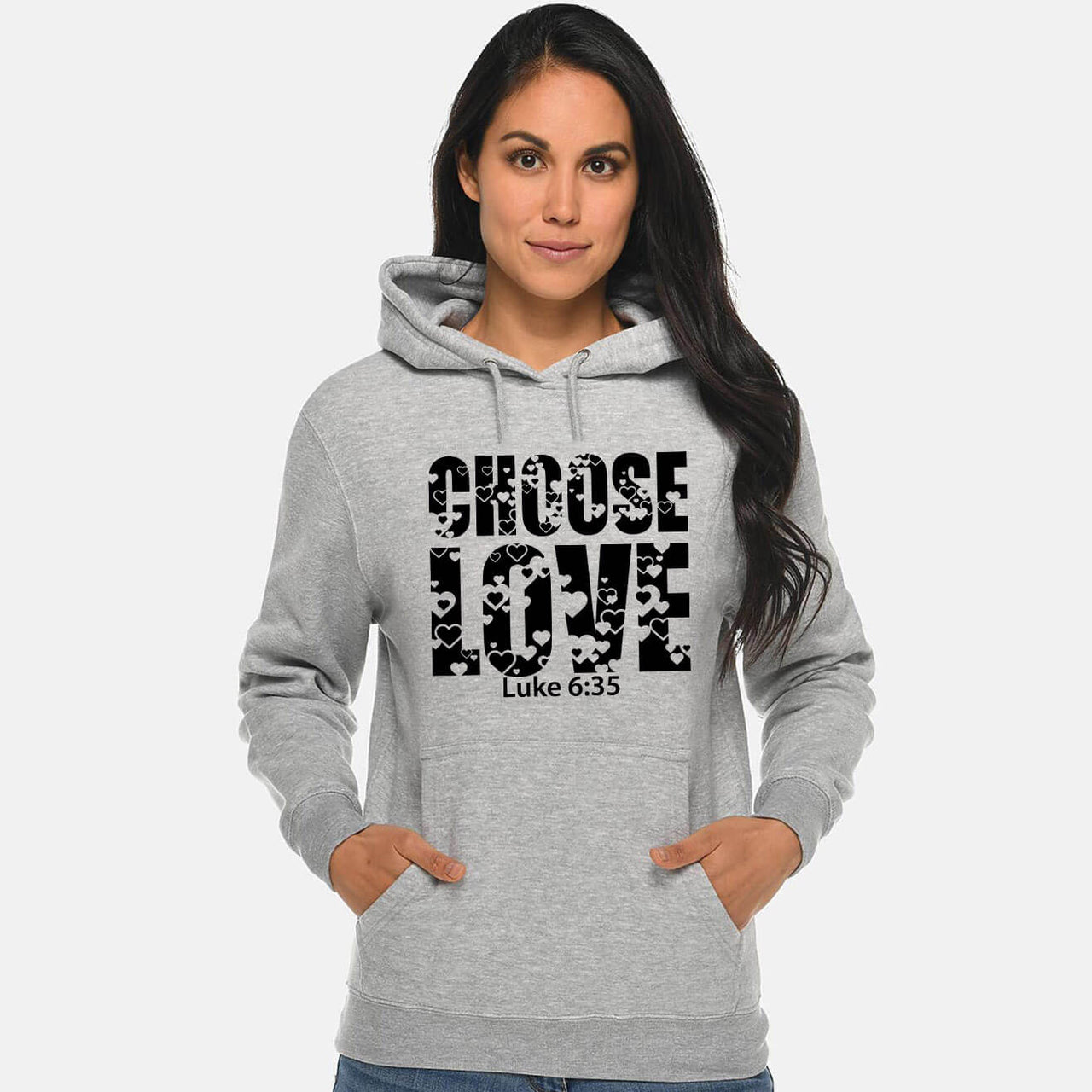 Choose Love Unisex Sweatshirt Hoodie