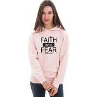 Thumbnail for Faith Over Fear Cross Unisex Sweatshirt Hoodie