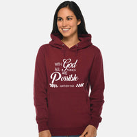 Thumbnail for All Things Are Possible Unisex Sweatshirt Hoodie