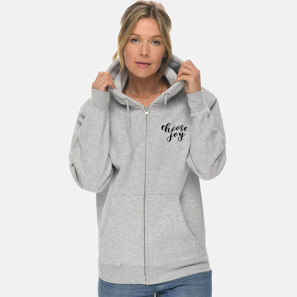 Choose Joy Full Zip Sweatshirt Hoodie