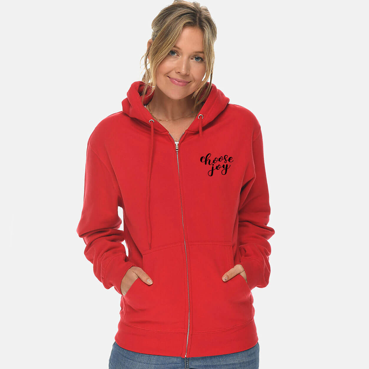 Choose Joy Full Zip Sweatshirt Hoodie