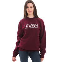 Thumbnail for Heaven, Don't Miss It For The World Crewneck Sweatshirt