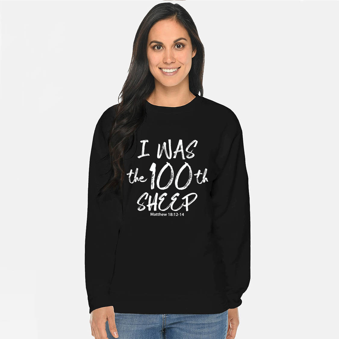 I Was The 100th Sheep Unisex Crewneck Sweatshirt