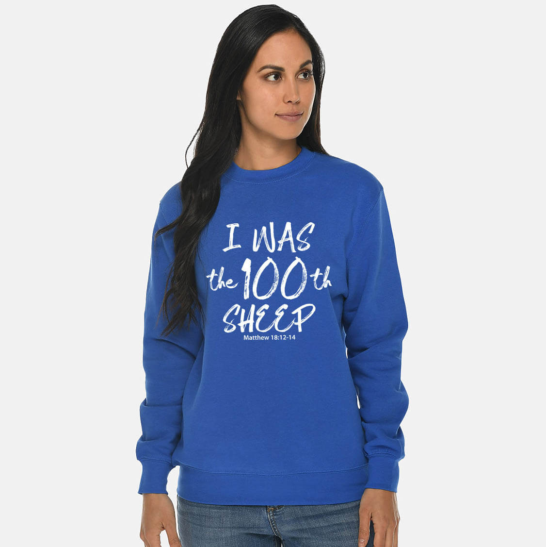 I Was The 100th Sheep Unisex Crewneck Sweatshirt
