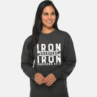 Thumbnail for Iron Sharpens Iron Unisex Crewneck Sweatshirt FINAL SALE ITEM