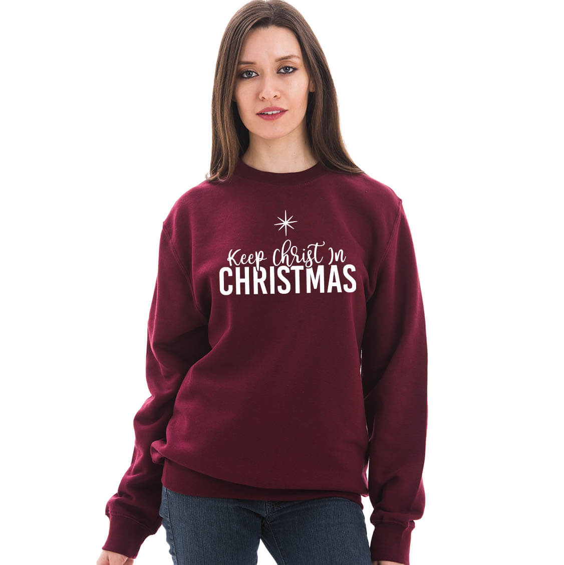 Keep Christ In Christmas Unisex Crewneck Sweatshirt