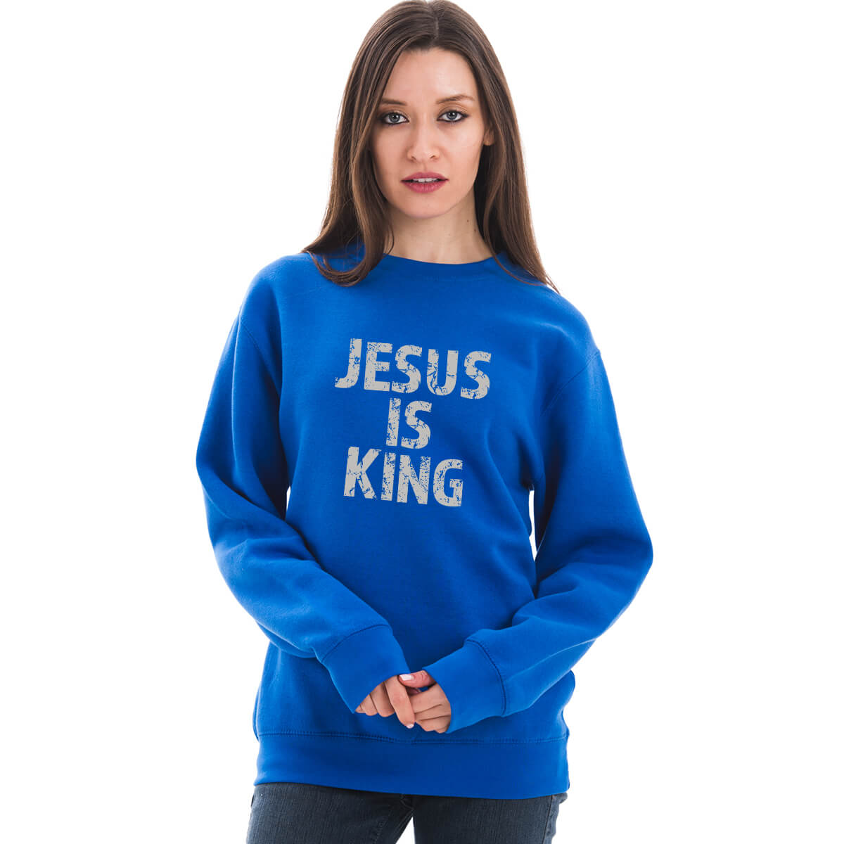 Jesus Is King Crewneck Sweatshirt