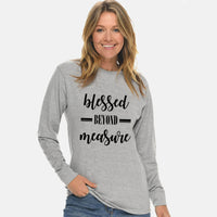 Thumbnail for Blessed Beyond Measure Unisex Long Sleeve T Shirt