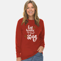 Thumbnail for Let Heaven And Nature Sing Unisex Long Sleeve T Shirt