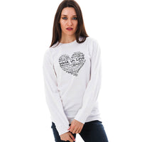 Thumbnail for Walk In Love Unisex Long Sleeve T Shirt