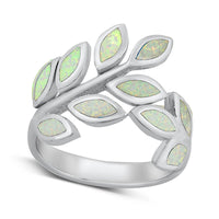 Thumbnail for Fall Leaves Opal Ring Sterling Silver Jewelry