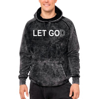 Thumbnail for Let Go Let God Mineral Wash Men's Sweatshirt Hoodie