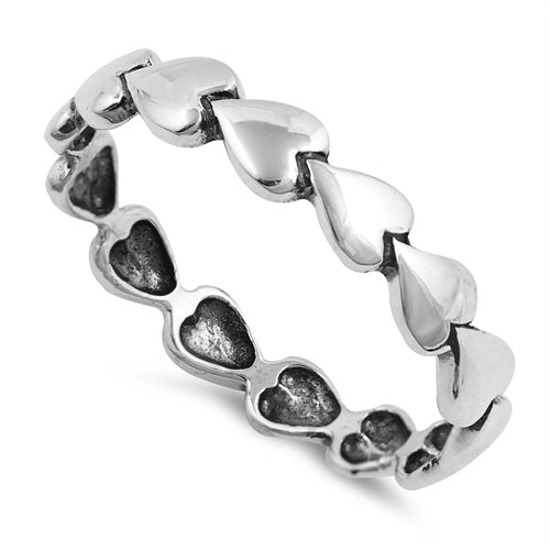 Love Them All Ring Sterling Silver Jewelry
