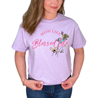 Thumbnail for Mom Life Blessed Life T-Shirt