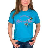 Thumbnail for Mom Life Blessed Life T-Shirt