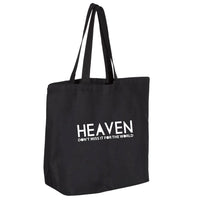 Thumbnail for Heaven Don't Miss It For The World Jumbo Tote Canvas Bag