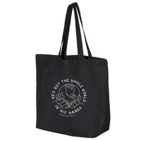 Thumbnail for He's Got The Whole World In His Hands Jumbo Tote Canvas Bag