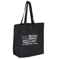 Thumbnail for In God We Trust Jumbo Tote Canvas Bag
