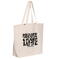 Thumbnail for Choose Love Jumbo Tote Bag